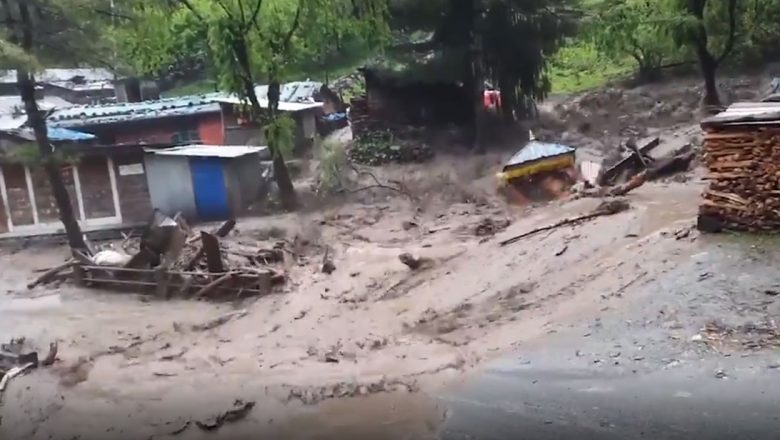 बर्खा नलाग्दै मनाङमा बाढी, प्राधिकरणले भन्यो- पूर्वतयारी थालौं