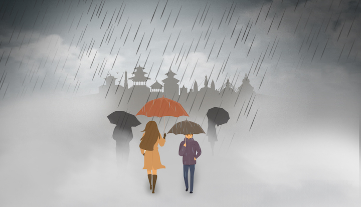 मनसुनी वायुका कारण मौसममा सुधार  हुन अझै केही दिन लाग्ने