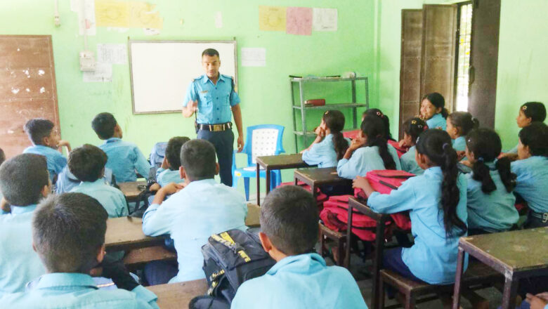 दोधारा चाँदनीमा लागु औषध न्युनिकरण सम्बन्धी जनचेतनामुलक कार्यक्रम