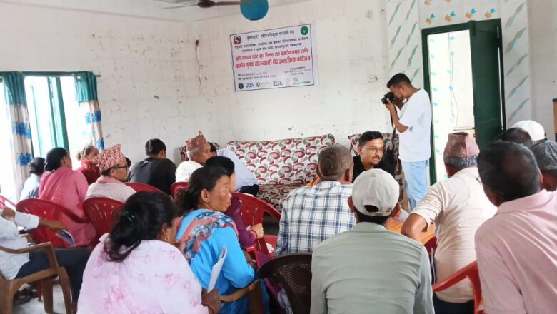 स्थानीय कृषक तथा व्यपारीविच अन्तरक्रिया सम्पन्न