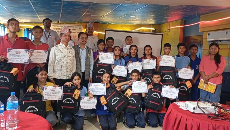वडा स्तरीय बालक्लवलाई बाल अधिकार नेतृत्व तथा लागुऔषध दुव्र्यसन नियन्त्रण सम्बन्धी जनचेतना मुलक कार्यक्रम सम्पन्न