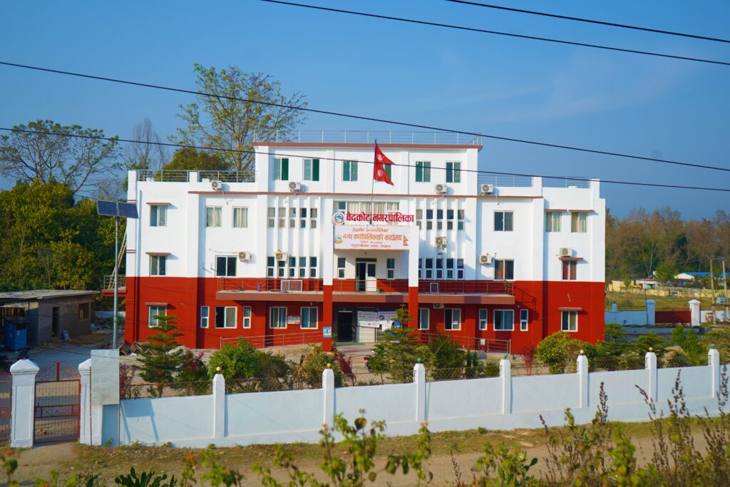 बेदकोट नगरपालिकाको १अर्ब ३ करोड बढी बजेट