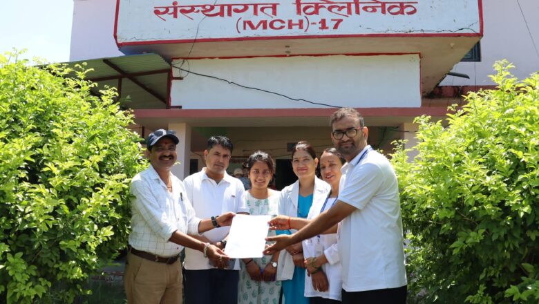 महाकाली प्रादेशिक अस्पतालको ओसीएमसीलाई एनएनएसडब्ल्यूएद्वारा सामग्री सहयोग