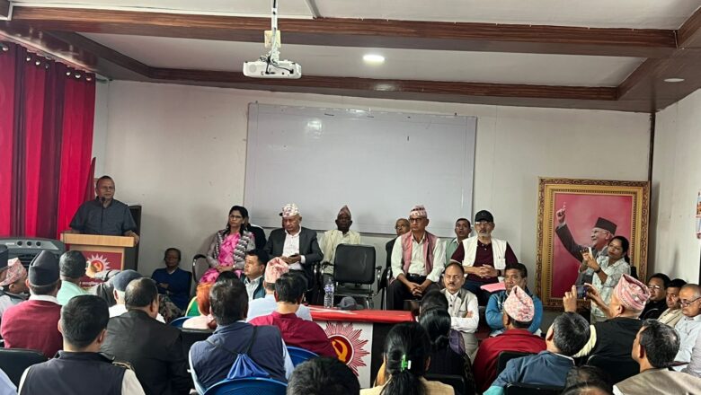 एमालेद्वारा जेन जी आन्दोलनका शहीदप्रति श्रद्धाञ्जली, एमाले युवाको पार्टी हो — महासचिव पोखरेल