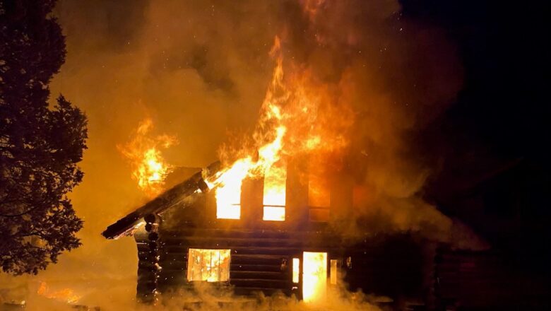 लालझाडीमा किसानको गोठमा आगलागि, साढे पाँच लाखको क्षति