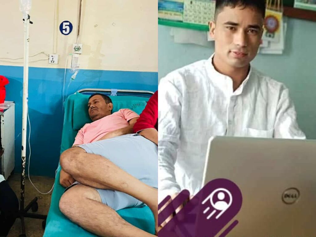 सहकर्मी जाग्रीद्वारा पत्रकार रनी विवशलाई उपचार खर्च