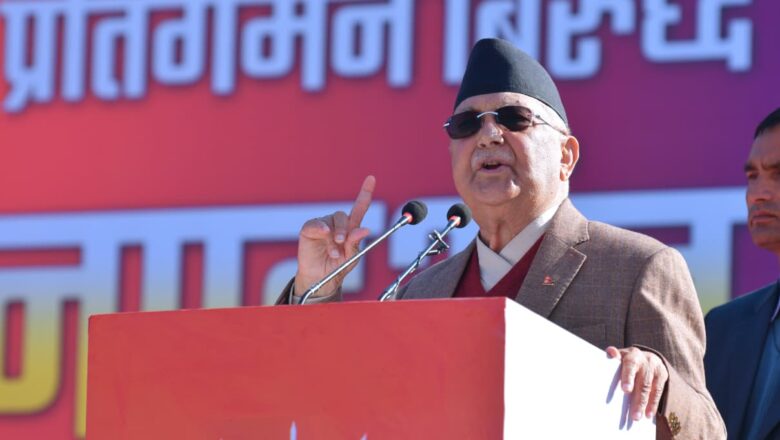 सरकारलाई प्रहरी पनि एमाले,अदालत पनि एमाले जस्तो लाग्न थालेको छ : अध्यक्ष ओली