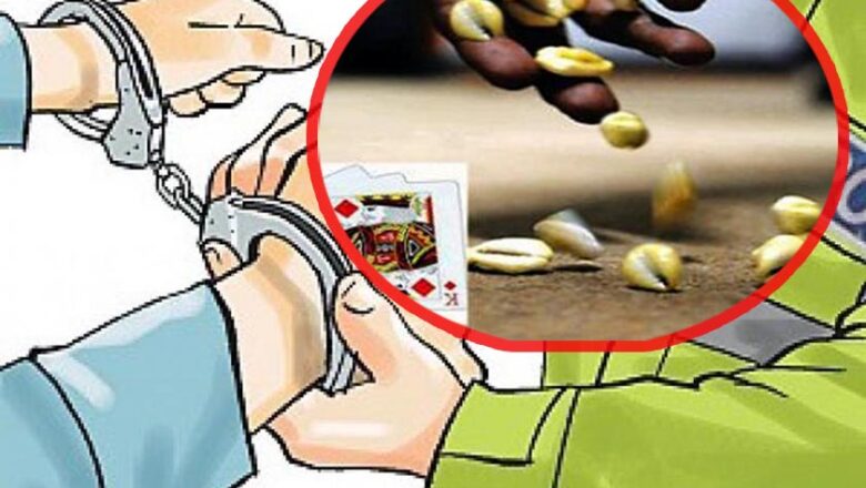 बागबाणीको एक घरबाट ६ जना जुवाडे पक्राउ