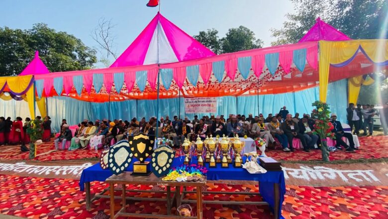 शुक्लाफाँटा नगरपालिकामा राष्ट्रपति रनिङ शिल्ड प्रतियोगिता सुरु