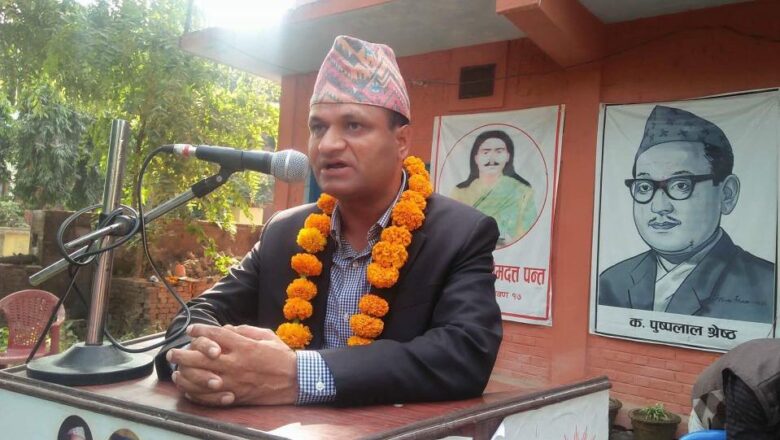 प्रतिनिधि सभा सदस्यका लागि कञ्चनपुर क्षेत्र नं. ३ मा सुरक्षाविद् डा. दीपकप्रकाश भट्ट उम्मेदवार