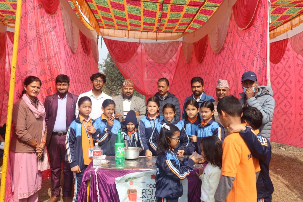 मर्निङ्ग ग्लोरीमा फुडफेष्ट