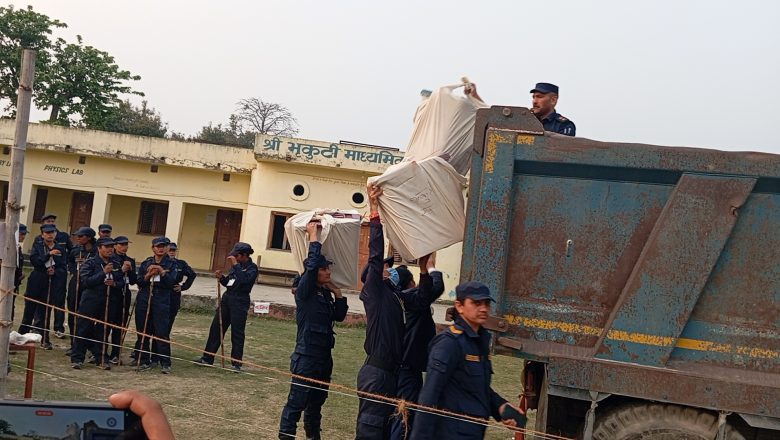 कञ्चनपुरमा ५८ प्रतिशत मत खस्यो, मतपेटिका मतगणना स्थलमा ल्याइँदै