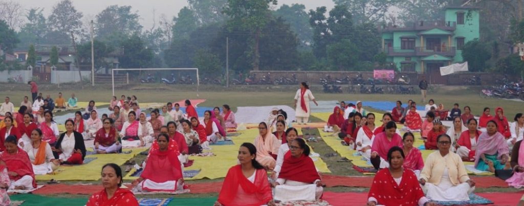 पाँच दिने निशुल्क बृह्त योग शिविर सम्पन्न