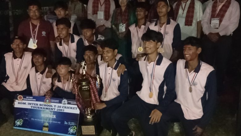 भीमदत्त अन्तर मावि टी–२० क्रिकेटको उपाधि मर्निङ ग्लोरीलाई
