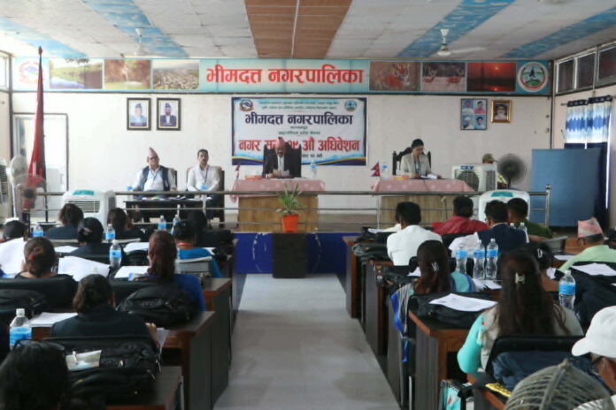 भीमदत्त नगरपालिकाको अर्ब १३ करोडभन्दा बढीको बजेट सर्वसहमतिमा पारित