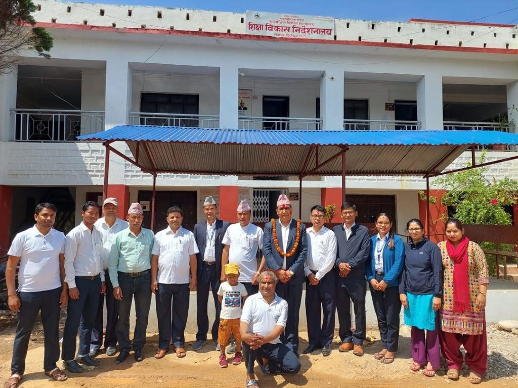 शिक्षा विकास निर्देशनालय डोटी कार्यसम्पादनमा टप