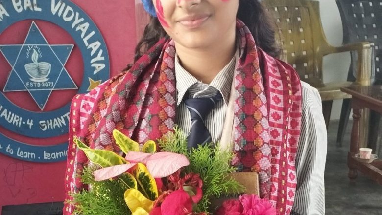 उग्रतारा बाल विद्यालयकी स्वर्णीमा यूएन महासभामा सहभागी हुँदै